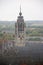 The beautiful tower of the town hall in Middelburg