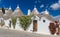 Beautiful town of Alberobello with trulli houses, main turistic district, Apulia region, Southern Italy