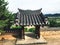 Beautiful traditional arch in Naksansa temple