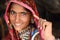 Beautiful tribal woman in the district of Kutch, India