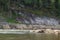 Beautiful tributary of the Yenisei River. Krasnoyarsk region, Russia