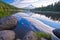 Beautiful Trillium Lake at morning time