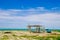 Beautiful tropical beach in the coast of ecuador