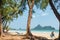 Beautiful tropical beach in Prachuap Khiri Khan, Thailand