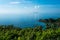 Beautiful tropical landscape from view point of Koh Phangan