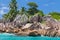 Beautiful tropical St. Pierre Island, Seychelles