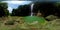 Beautiful tropical waterfall. Kawasan Falls, Bohol, Philippines. Virtual Reality 360.