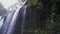 beautiful tropical waterfalls in a deep rainforest