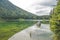 Beautiful Turquiose Mountain Lake In Belopeska, Italy.