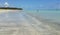 Beautiful turquoise beach on the brazilian coast in maragogi, alagoas