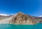 The beautiful turquoise colour of Attabad lake