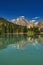 The beautiful turquoise colour of Attabad lake in autumn season at northern Pakistan