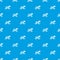 Beautiful turtle pattern vector seamless blue