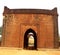 Beautiful and unique heritage large gate of Malla king, bishnupur, India