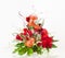 Beautiful Valentine`s day flower arrangement