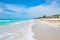 The beautiful Varadero beach in Cuba on a sunny summer day