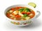 Beautiful Vegetable Soup Various Countries Soup Cup