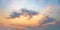 beautiful veiw panorama sky sunrise in morning