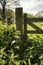 Beautiful vibrant English countryside landscape in idyllic sunshine conditions for hiking