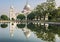 Beautiful Victoria Memorial architectural building monument and museum at Kolkata built in the memory of Queen Victoria.