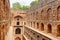 Beautiful view of Agrasen ki Baoli reservoir in Delhi, India