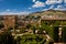 Beautiful view from Alhambra palace in Granada