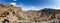 Beautiful view along the cliff of Jabal Shams near Nizwa in Oman