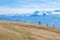 Beautiful view alps from Rigi Kulm Summit of Mount Rigi, Queen of the Mountains Switzerland