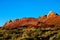 Beautiful view of the amazing sand formations in the famous sunset, Arizona, USA