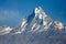 Beautiful view of Annapurna range, Himalayan mountains, Nepal