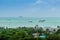 Beautiful view of Ao Makham (Makham bay) and Panwa cape, view fr
