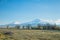 Beautiful view. Ararat mountains from Armenia