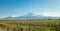 Beautiful view. Ararat mountains from Armenia