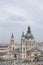 Beautiful view of the Basilica of Saint Stephen and the historic center of Budapest