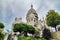 Beautiful view of the Basilique du Sacre-Coeur in Paris, France