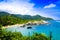 Beautiful view of beach at Cabo San Juan,Tayrona Natural National Park, Colombia