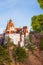 Beautiful view of Bran Castle (Dracula castle)