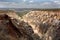 Beautiful view of the canyon erosion furrows, in the reserve Tsingy Ankarana, Madagascar