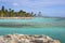 Beautiful view of caribbean lagoon