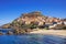 Beautiful view of Castelsardo town, Sardinia island, Italy.