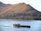 A beautiful view of Cat Bells from a boat on the Lakeside ,Cumbria,England