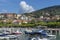 Beautiful view of the center and marina of Lerici, La Spezia, Liguria, Italy