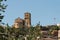 Beautiful view of church of Saint Salvador, Sepulveda