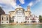 Beautiful view of the Church of San Jeremiah located on the banks of the Canal Grande, on the island of Canaggio in Venice, Italy