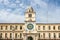 Beautiful view of clock tower Torre dell`Orologio and Piazza dei Signori in Padova