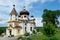 Beautiful view of Condrita Monastery MÄƒnÄƒstirea CondriÈ›a, located in Moldavia