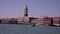 Beautiful view of the Doge`s Palace and St. Mark`s Basilica in Venice,