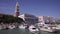 Beautiful view of the Doge`s Palace and St. Mark`s Basilica in Venice,