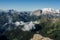 Beautiful view of the Dolomites in Italy