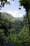 Beautiful view of the El Nicho valley, an area belonging to the national park Topes de Collantes, Cuba